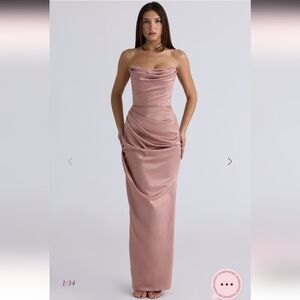 House Of CB Adrienne Dress In Blush
